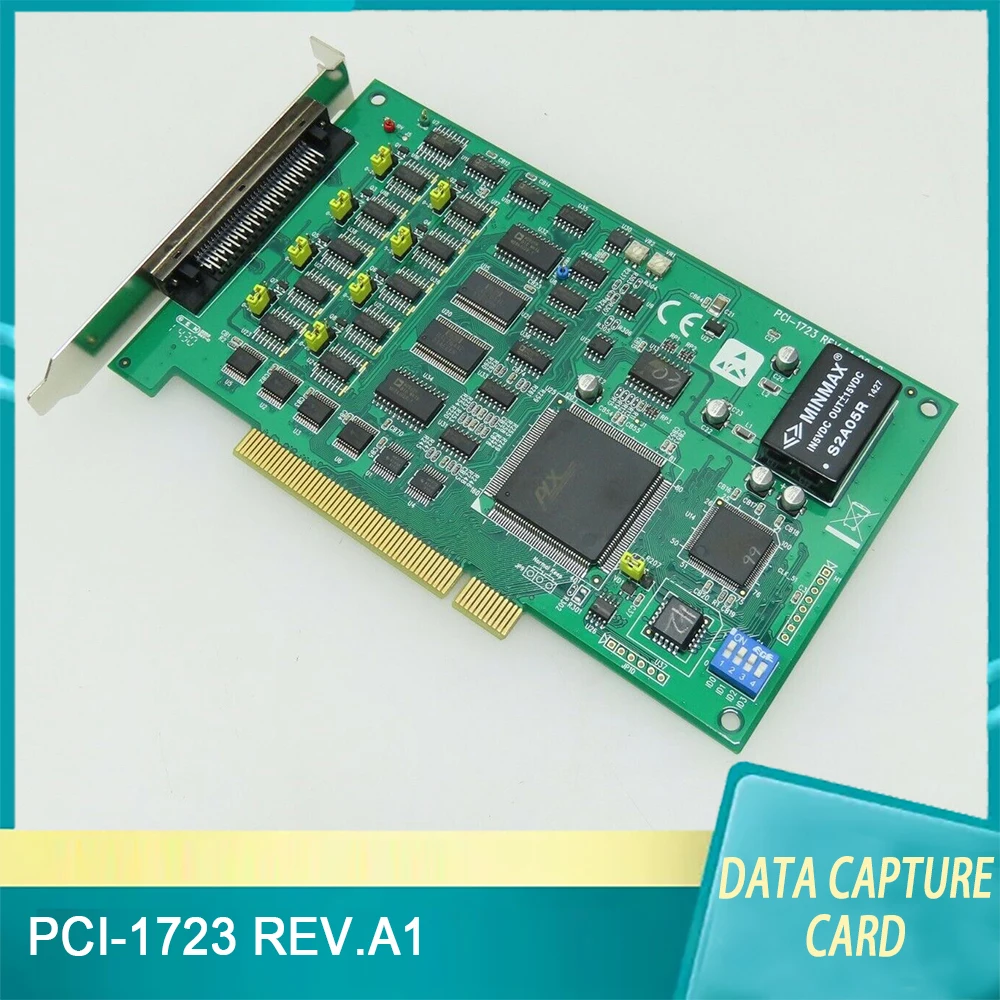 

PCI-1723 REV.A1 16 бит 8-полосная аналоговая Выходная карта для захвата данных карта DA для Advantech