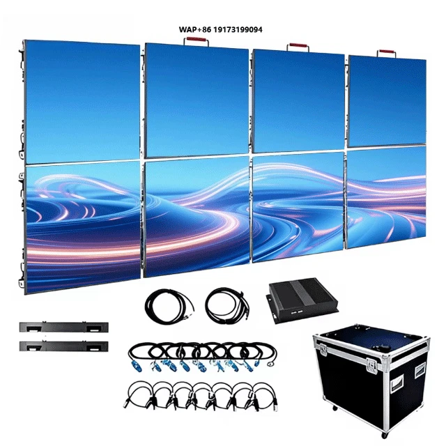 LED Rental Screen 4K HDR10 IP65 Waterproof 5-Year Warranty High-Definition Cast Aluminum Box Structure for Outdoor DJ Stage