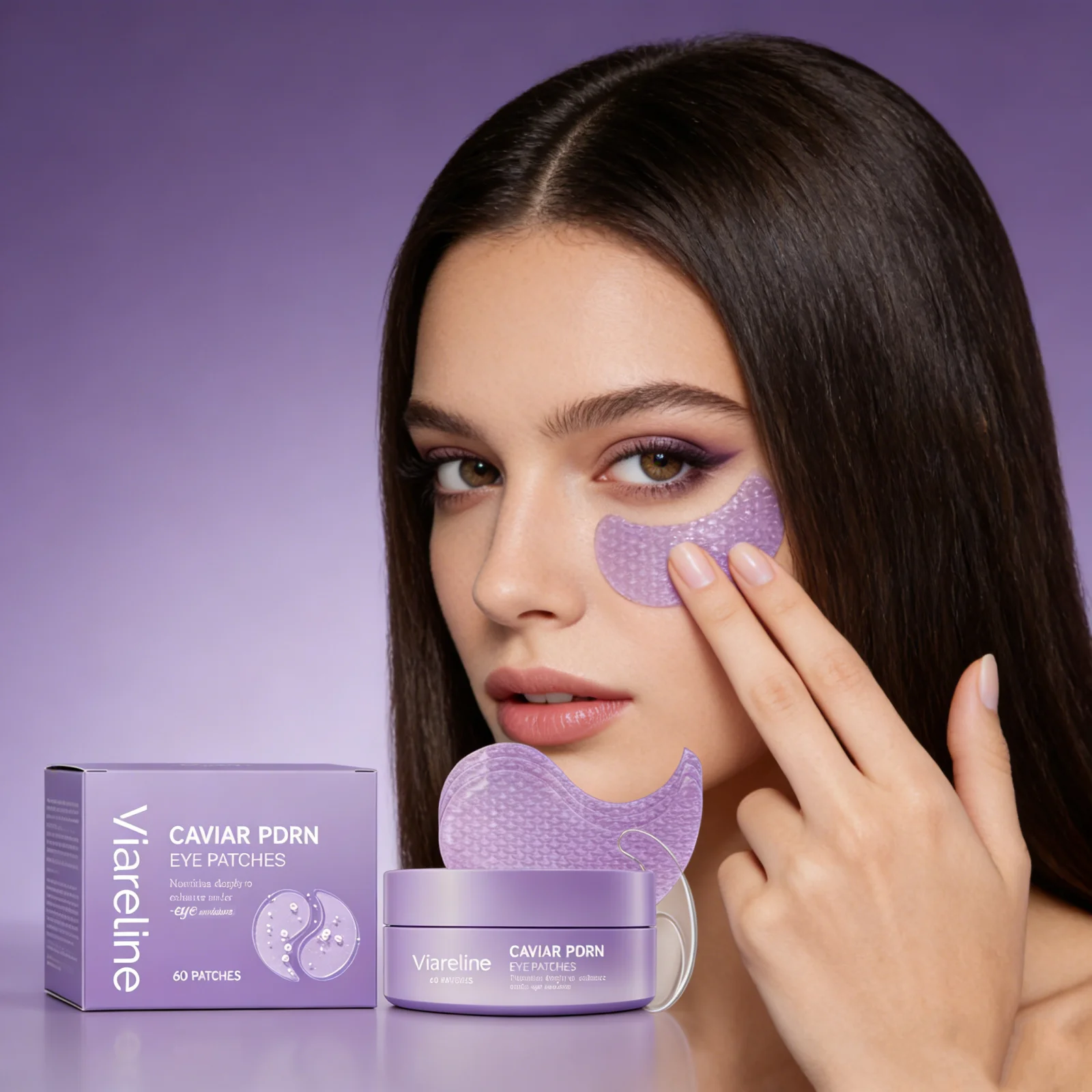 

Luxury Caviar Nourishing Eye Mask Deep Moisturizing Eye Skin Reduce Fine Lines Brighten Dark Circles Anti-Aging Eyes Care Masks