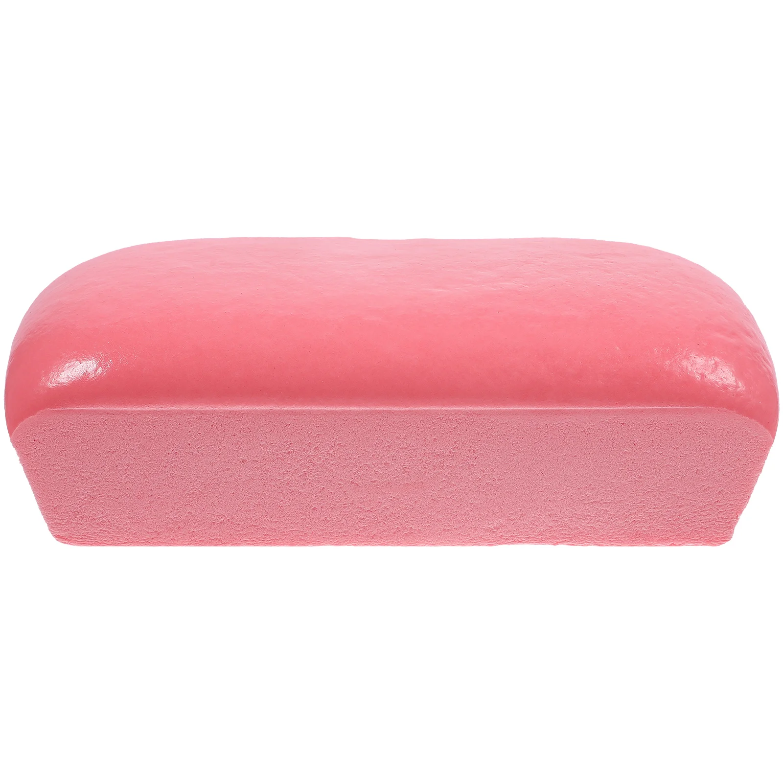 Simulazione realistica del pane finto Torta appiccicosa Decompressione Rimbalzo lento Materiale Pu Antistress Fidget Foto Prop