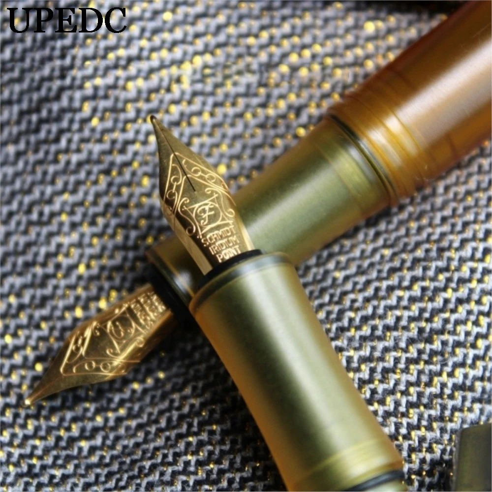 UPEDC PEI Pen Octagonal EDC Pocket Pen Titanium Alloy German Schmidt Ink  Fountain Pen EDC Gear