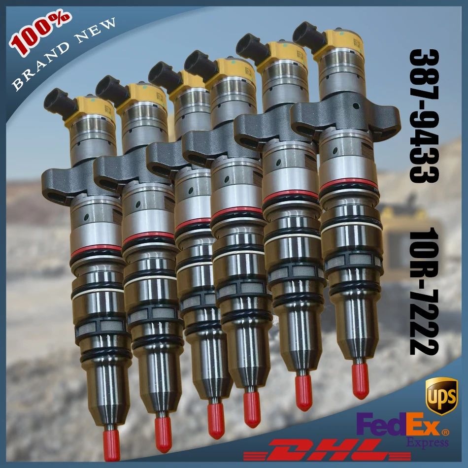 

Fuel Injector 553-2592 572-0119 20R-1917 387-9433 for Caterpillar CAT Engine C9 Excavator 330D 336D 336D2 340DL
