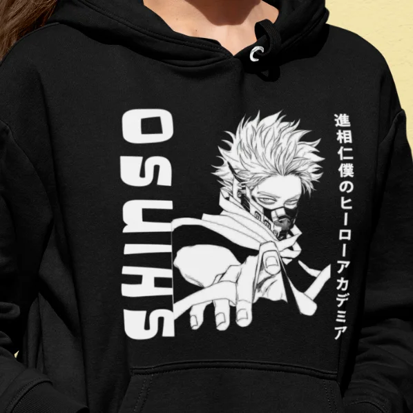 Unisex Shinsou Hitoshi Hoodie, BNHA, MHA, My Hero Academia, Boku no Hero,Anime