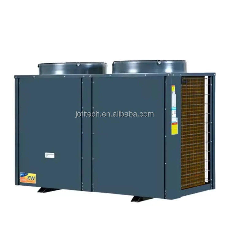 Air Source water heater bathroom kitchen used bath tub heat pump water heating system in Stock