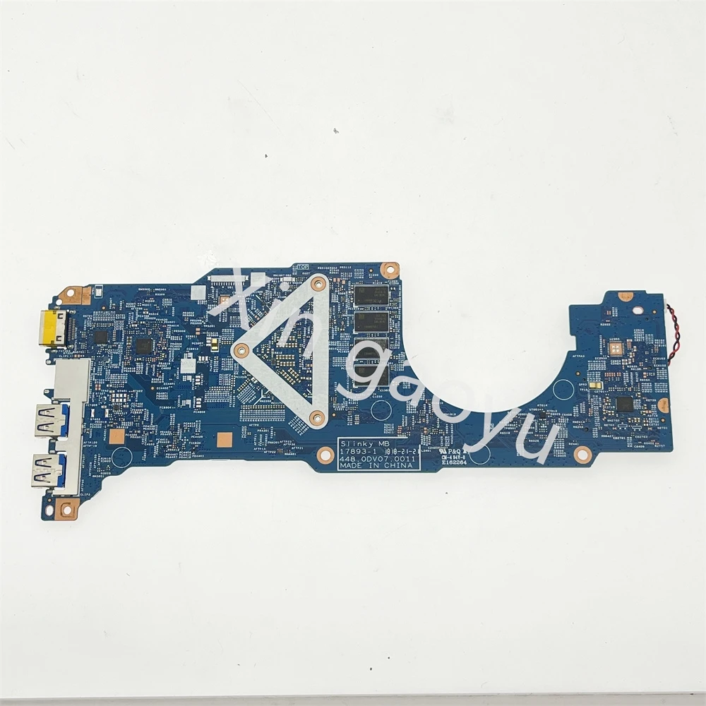 448.0DV07.0011 17893-1 Original For Acer Spin 3 SP314-51 Laptop Motherboard NBGUW1100C With i3-7020U CPU 4GB RAM Test Perfect