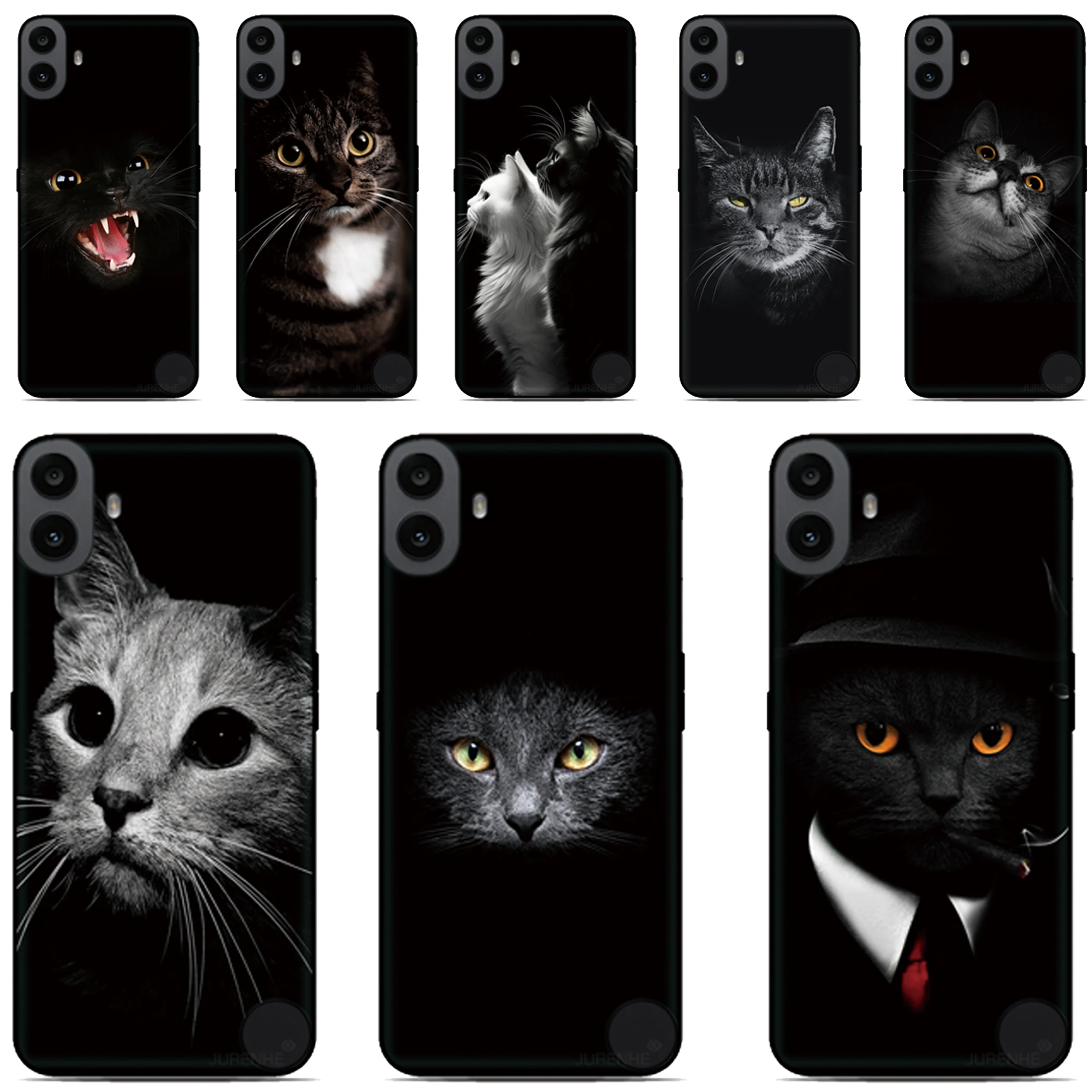 Black Cat Phone Case For Ulefone Note 20 19 18 Ultra 10 12 13 14 15 16 17 Pro 13P 12P 11P 10P Silicone Soft Back Cover