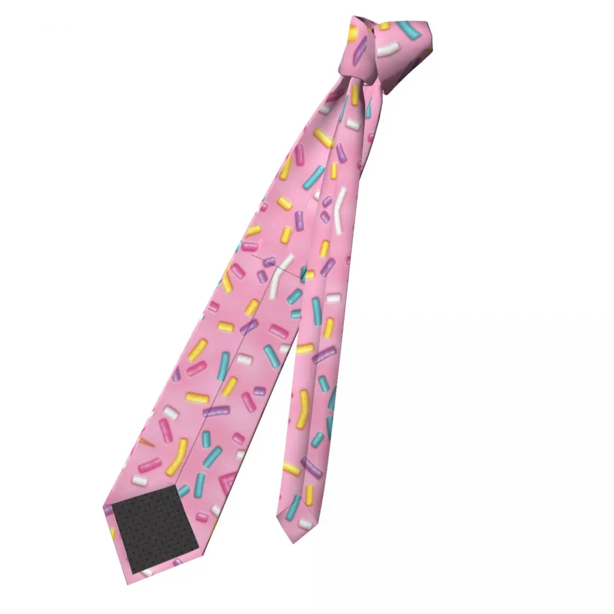 Candy Sprinkles Unisex Necktie Fashion Polyester 8 cm Classic Ice Cream Summer Food Neck Ties Mens Accessories Gravatas Party