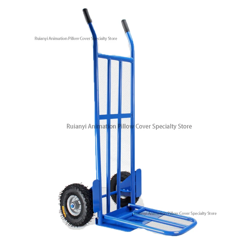 

Tiger Cart Flatbed Cargo Hand Pulled Cart With A Load Capacity Of 350KG Two Wheel Handling Handcart