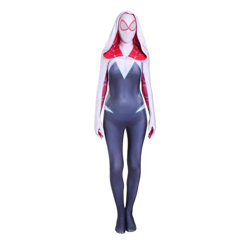 

2025 ♥ Новый костюм Стейси Зентаи для женщин и девочек Venom Gwen, косплей на Хэллоуин, женский костюм паука для детей ☆ ★