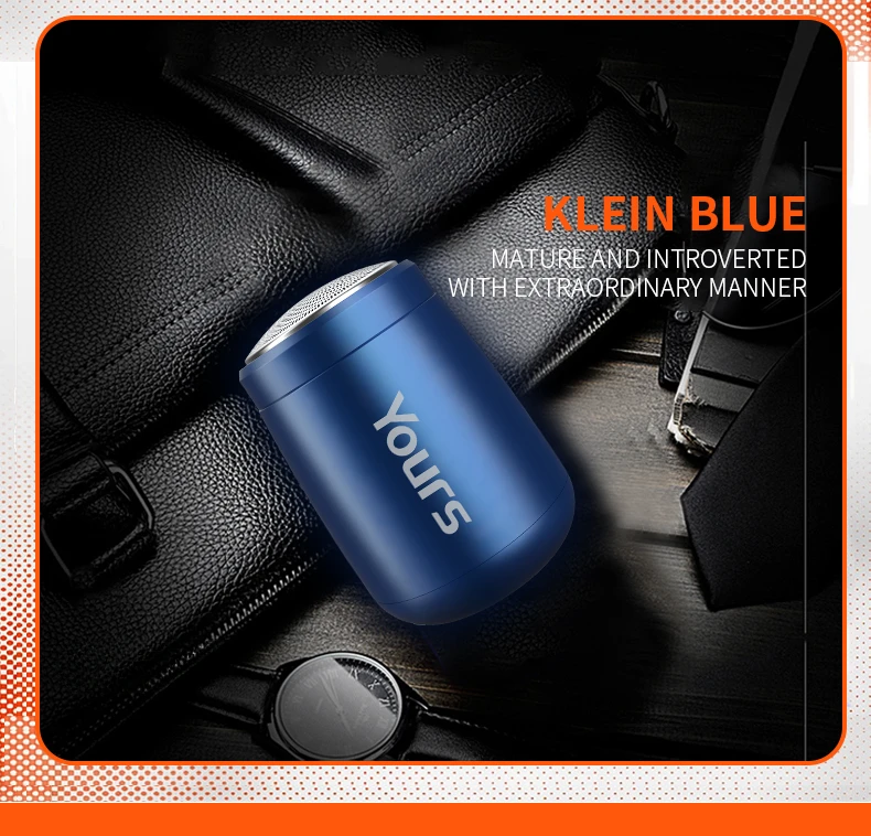 มีดโกนแบบพกพาขนาดเล็กอินเทอร์เฟซ Type-C ยาวมีดโกน 7200 RPM แบบพกพาผู้ชายกันน้ําไฟฟ้ามีดโกน Travel มีดโกน