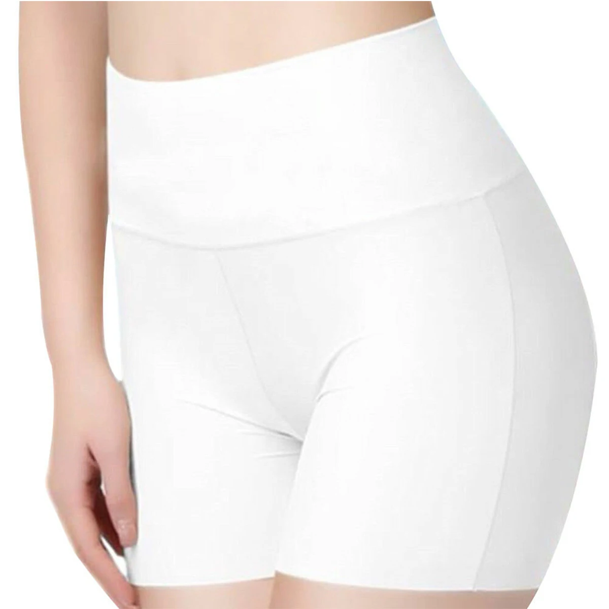 Safety Shorts Women Seamless Plus Size Protective Shorts Under Skirt Stretch Boxer Briefs Safety Pants Female Underwear Panties