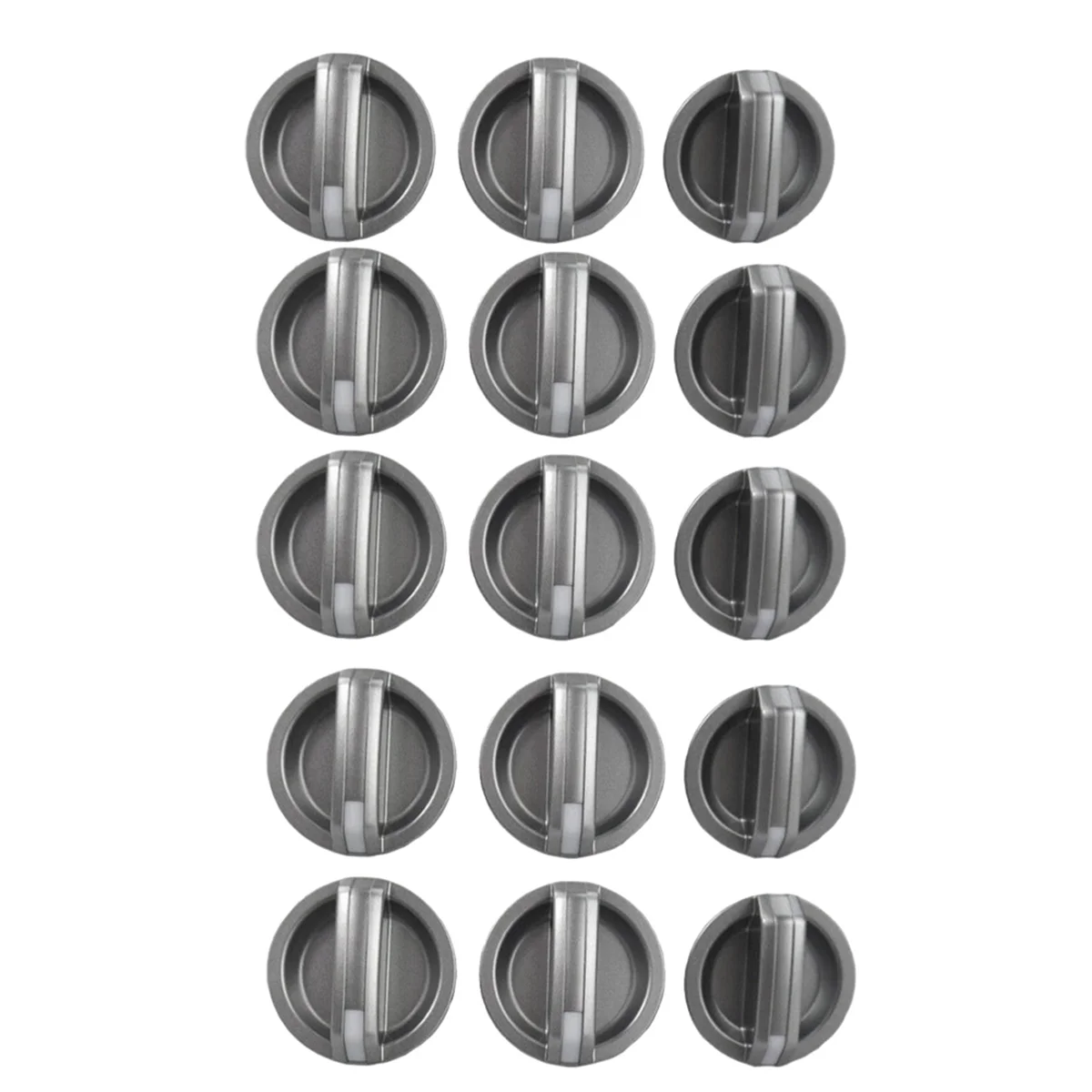 5Set/15Pcs Car Heater Control Knobs UB9B61195 UB9C61195 for PK 2009-2011 Air Conditioner Control Knob Switch