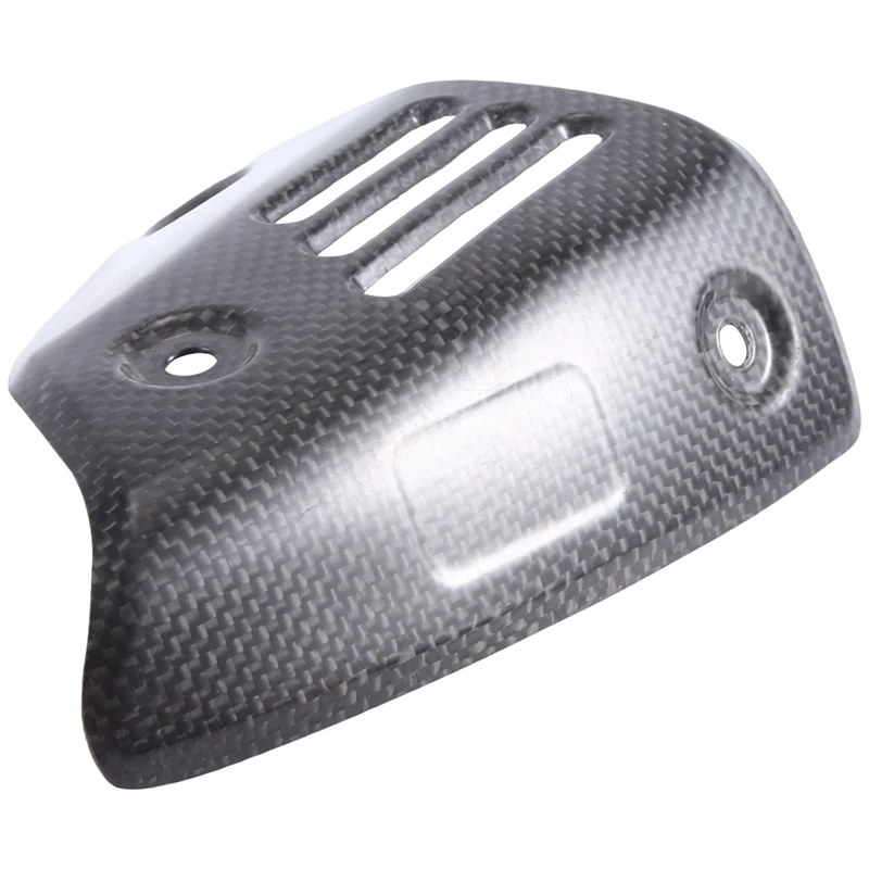 Motorcycle Accessories Exhaust Cover Real Carbon Fiber Exhaust Case Muffler Cover Heat Shield Cover