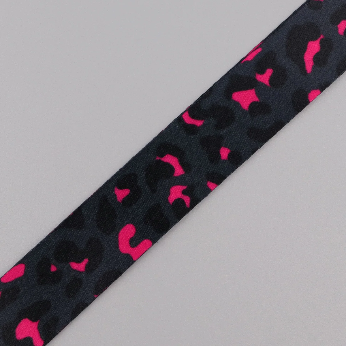 Rose Pink Leopard Print Lanyard Neck Strap Keychain ID Card Cover Badge Holder Mobile Phone Hang Rope Keyring Accessories Gifts
