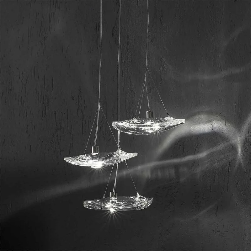 Transparent Creative Light Emitting Diode Living Room Shopping Center Home Contemporary New Modern