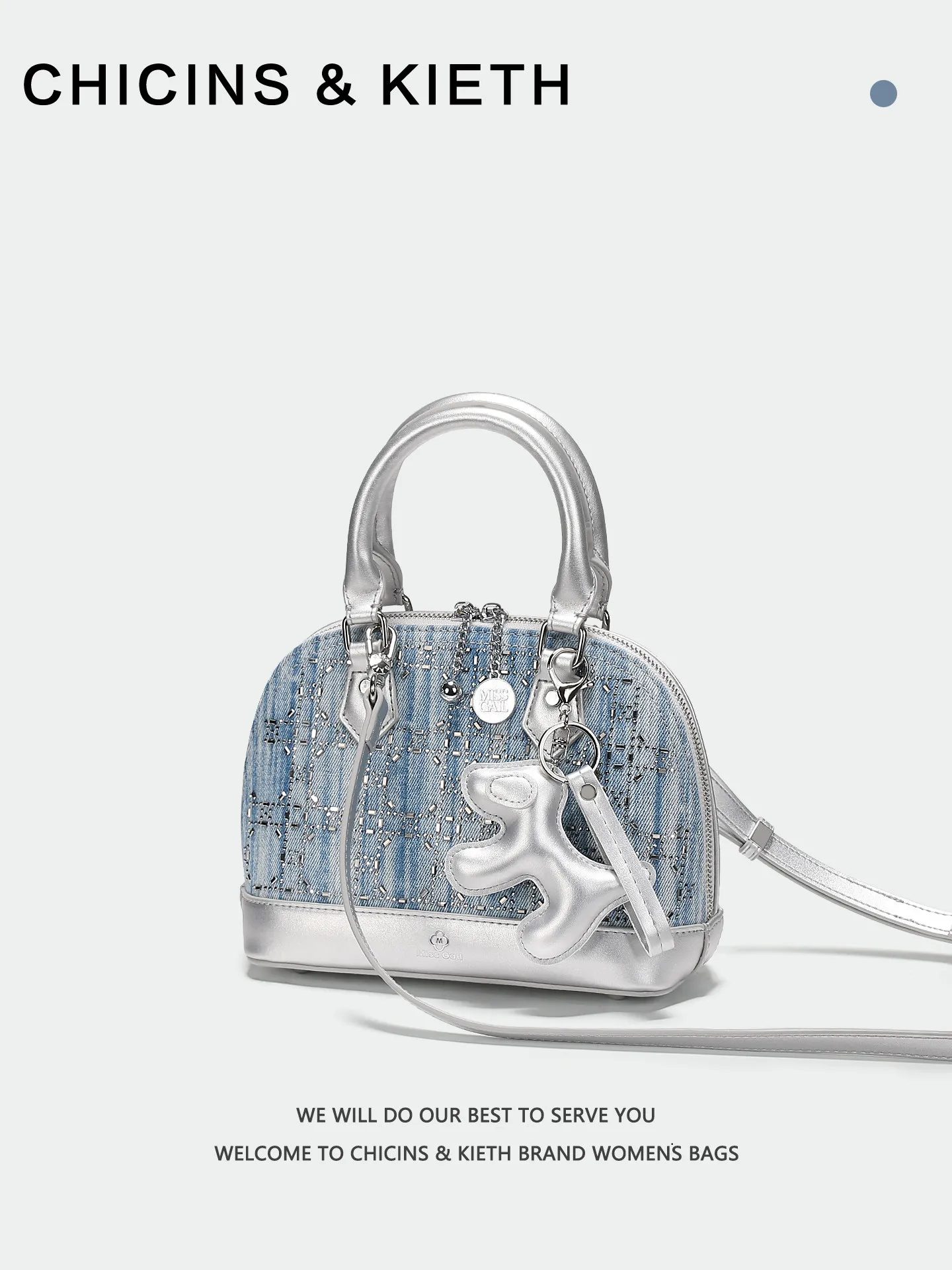 Bolso De Mano Elegante Y De Lujo Con Cuero De Alta Calidad Y Lona Vaquera Premium, Bolso Cruzado De Moda Para Mujer 2026 — -54%, 56.34€ Coupon, from 47.99€ – 54% descuento – €47.99