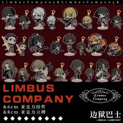 Limbus Company Plate Desk Decor Outis Standing Gregor Collection Ornament Accesorios Hong Lu Acrylic Doll Ryoshu Model YiSang