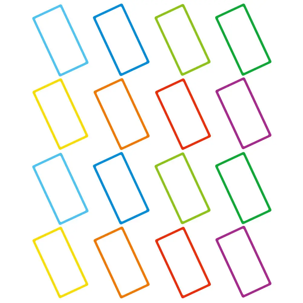 

16 шт. магнитных именных бирок, многоразовые съемные этикетки для маркерной доски, холодильника, органайзера для класса, этикетки для папок