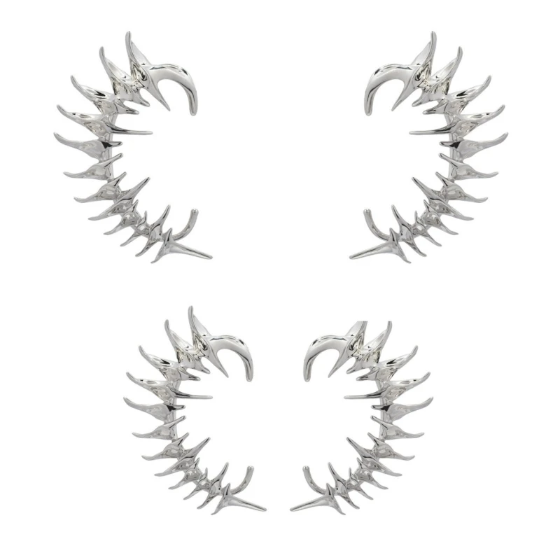 Special-shaped Cuff Earrings Ear Cuffs Women Party Jewelry Ear Cuffs Ear Clip D5QB image 2