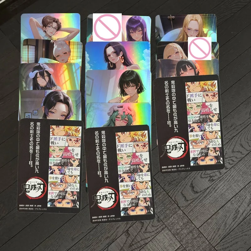 Suitable for Anime Goddess Lusamine Folding Glitter Collection Card 63x88mm Kisaki Eri Albedo Neliel Tu Odelschwanck Wife Card