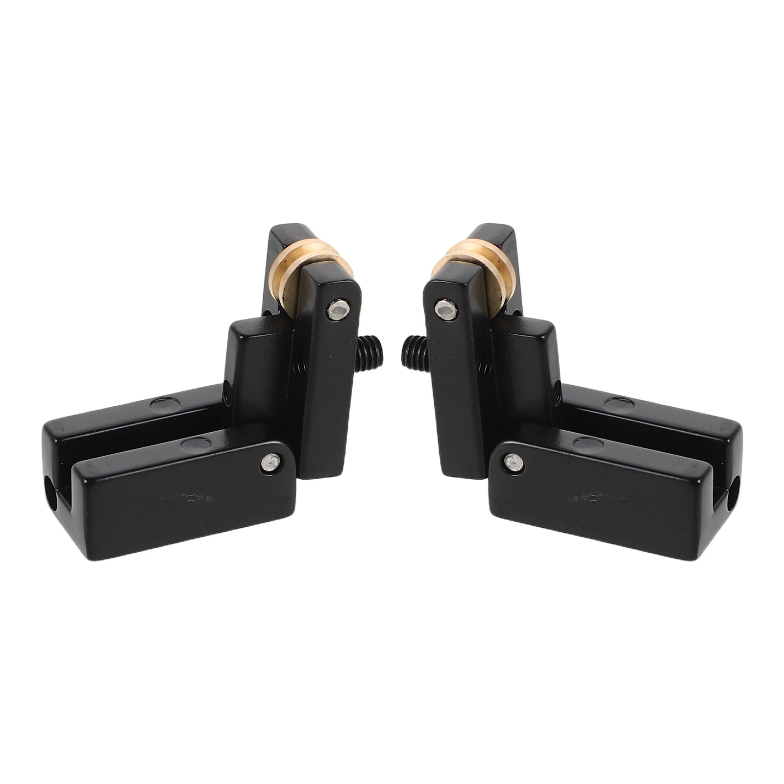 

2Pcs Headless Guitar Bridge Roller Saddles Electric Tremolo Bridge Replacement Parts for Smooth String Movement and Enhanced