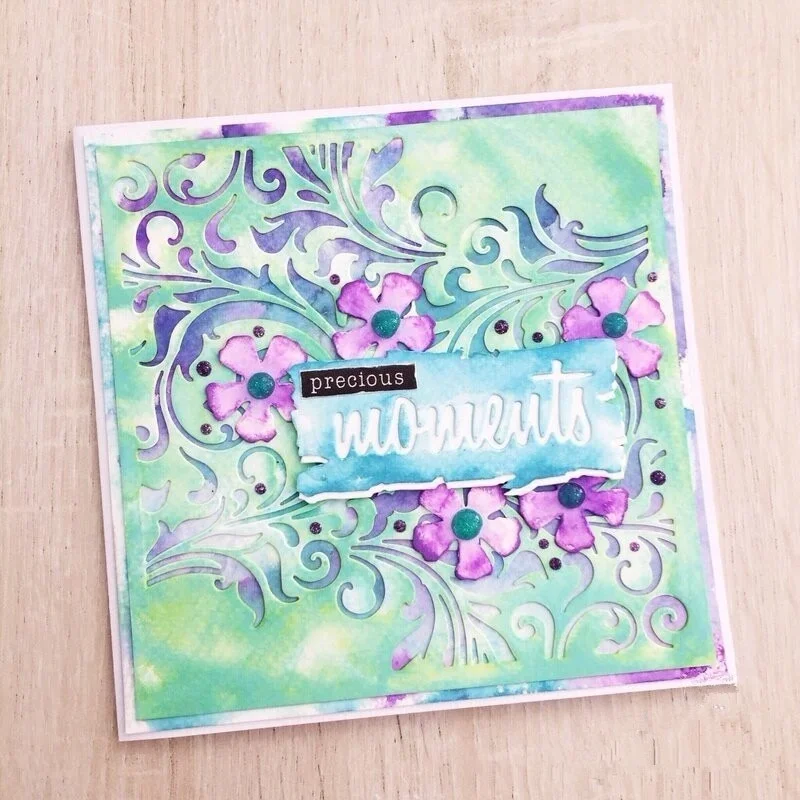 4pcs/set Planks Frame Metal Cutting Dies Stencils Scrapbooking Paper Cards making Decor Craft