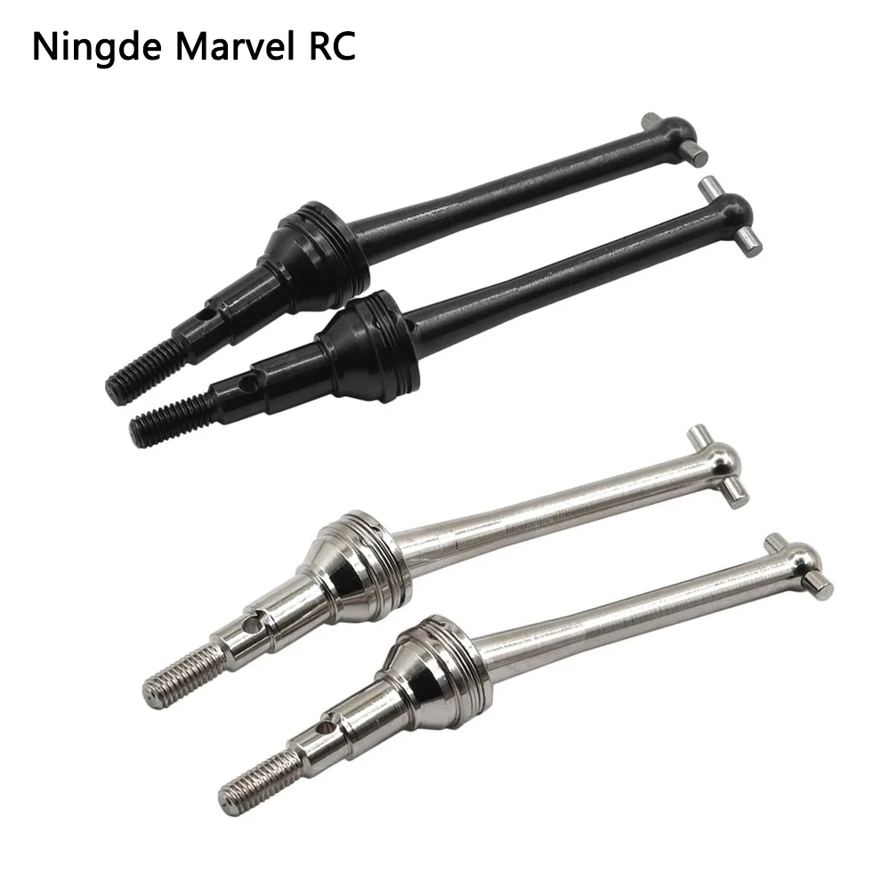 2 Pcs Metal Drive Shaft F/R CVD For MJX 1/16 Scale 16207 16208 14209 14210 RC Car Truck Upgrade Accessories Parts