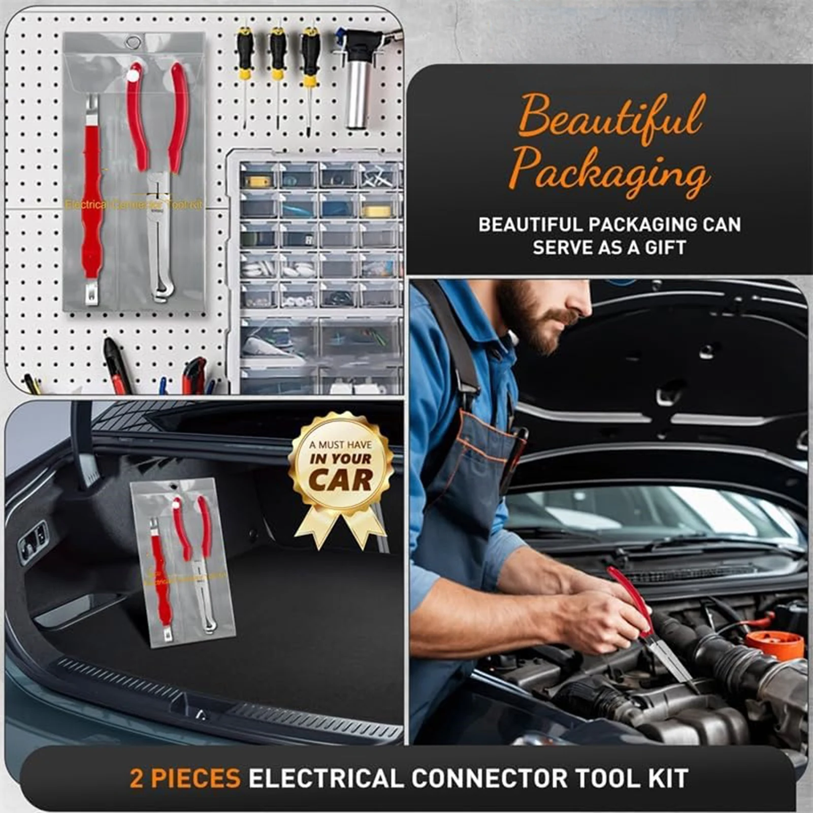 Electrical Connector Separator Terminal Removal Tool Disconnect Tool For Automotive Plug Connectors