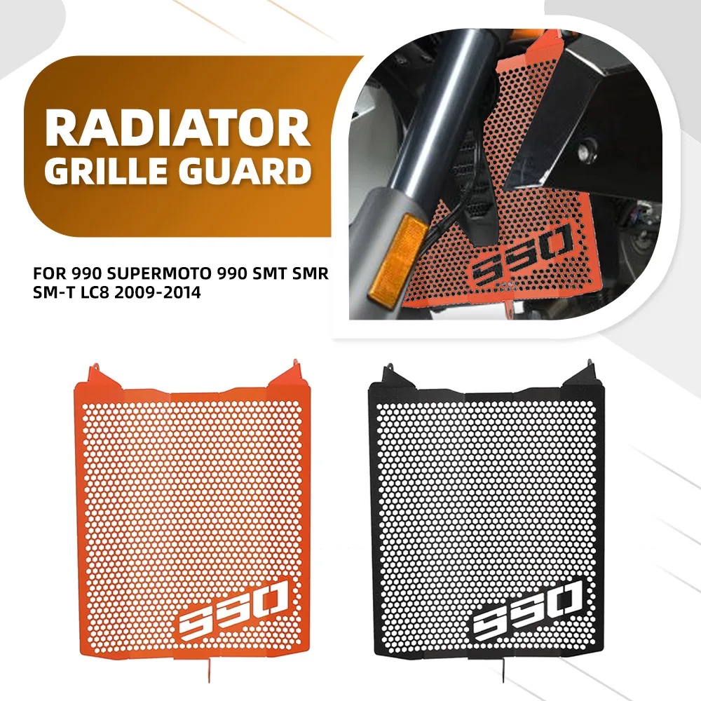 

For 990 Supermoto 990 SMT SMR SM-T LC8 2009 2010 2011 2012 2013 2014 Radiator Guard Protection Cover Protector 990SMT 990SMR