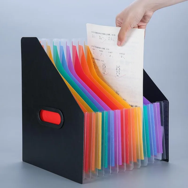 

Vertical Organ Pack File Folders Examination Paper Storage and Sorting Multilayer Students with Classification Expansion Bag