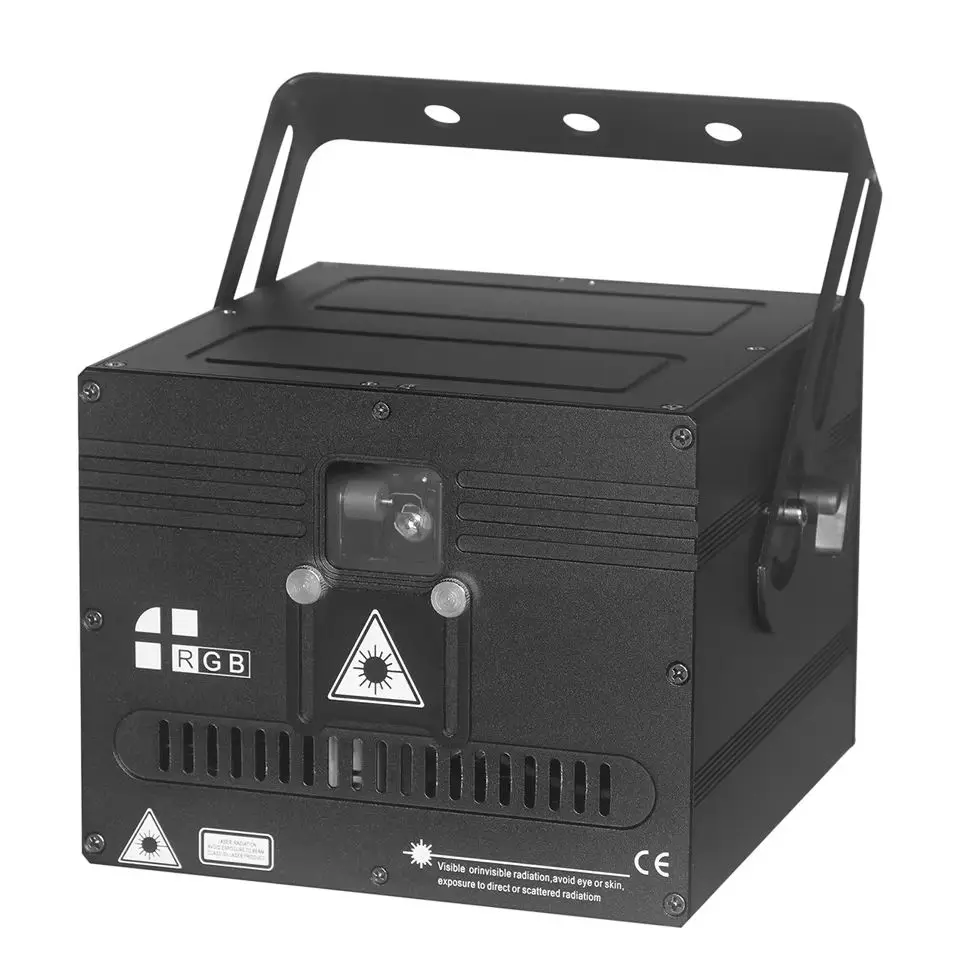 APP Bluetooth Control Text Laser 1W 2W 3W 4W RGB 3 in1 proiettore Laser di animazione per Dj Party Home Dance compleanno Stage Lighting