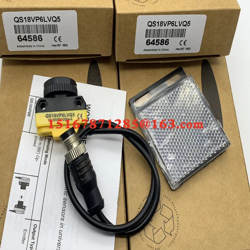 Saklar sensor fotoelektrik baru QS18VP6LAFQ QS18VN6LAFQ