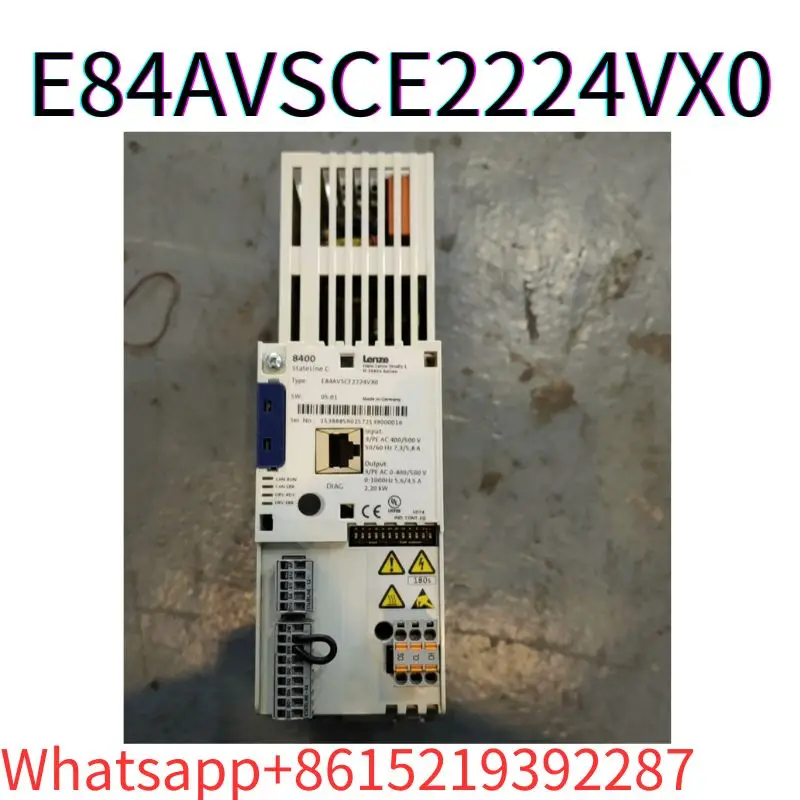 

second-hand 8400 servo frequency converter E84AVSCE2224VX0 tested ok