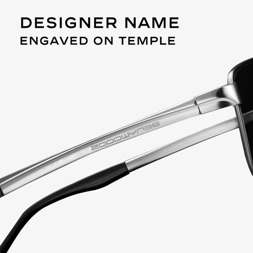 Imagen 2 del producto CAPONI-gafas de sol polarizadas de nailon para hombre, lentes fotocromáticas de aleación para conducir, UV400, marca de diseñador, BS8917 gafas de sol hombre lentes lentese de sol de hombres marcas originales