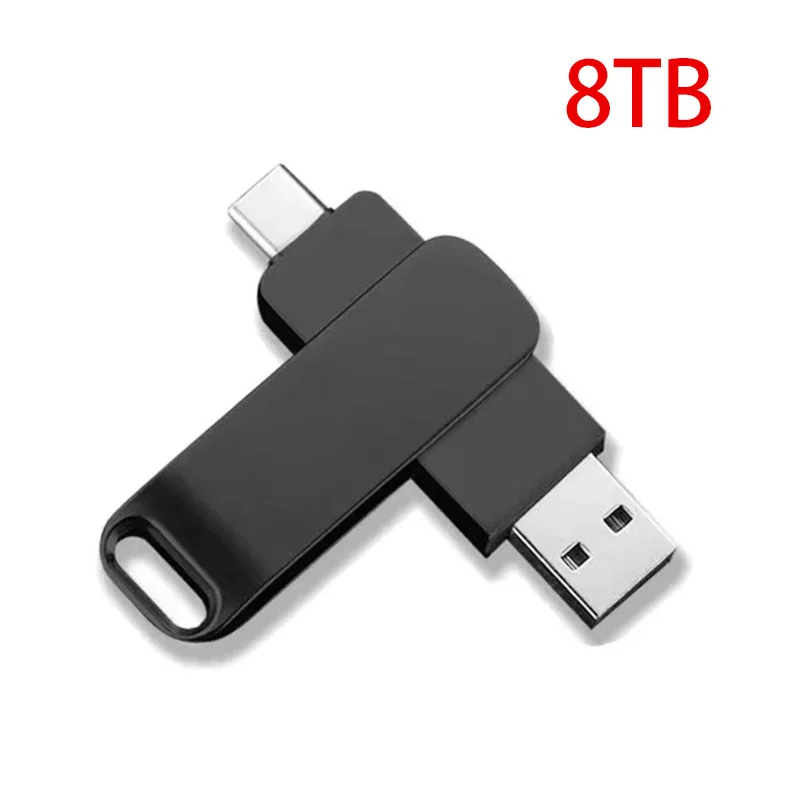 Lenovo 16TB USB 3.2 Flash-Laufwerke Hochgeschwindigkeits-Übertragung Metall-Pendrive Speicherkarte Pendrive Flash-Disk Memoria Wasserdichter Stick