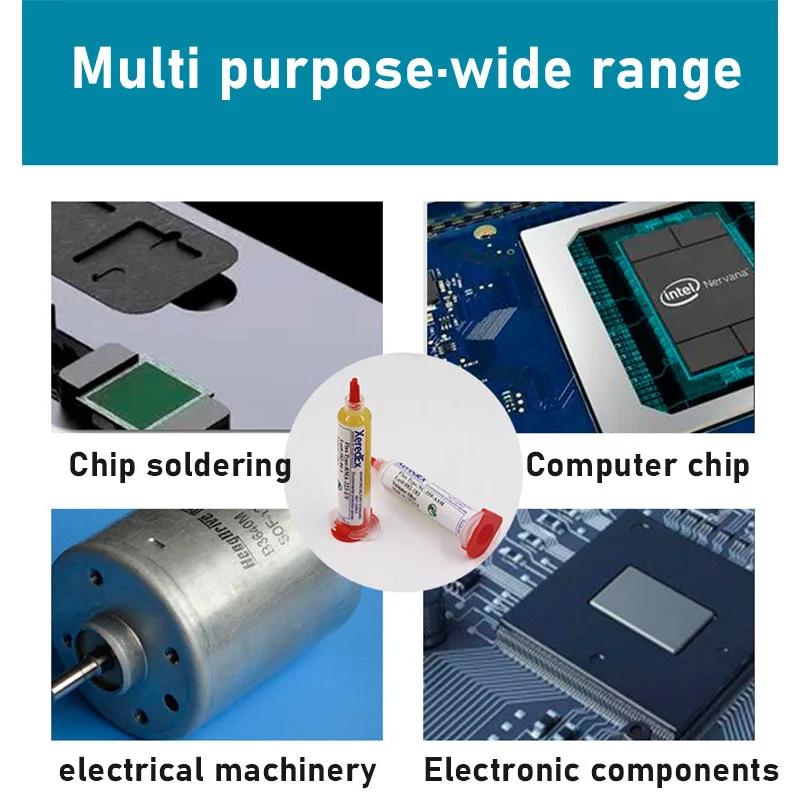 NC-559-ASM-UV 납땜 페이스트 그리스 컴퓨터 칩용 플럭스, 휴대폰 LED BGA SMD PGA PCB 수리 도구, 10cc