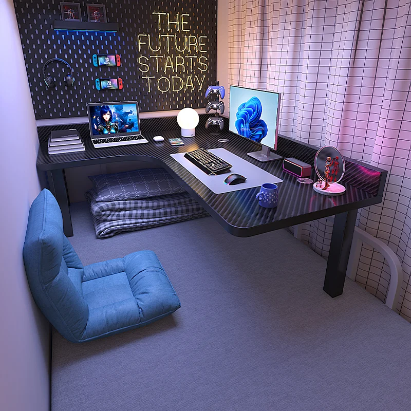 

Desktop computer desk corner gaming college student study desk dormitory office