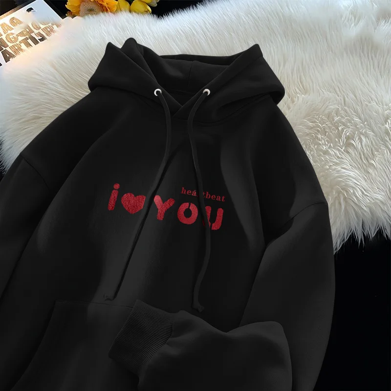 

Толстовки с капюшоном, женская одежда Y2K, индивидуальная одежда без капюшона, микро-минималистичная клетчатая женская пара, тонкий Mujer, графика, несколько цветов