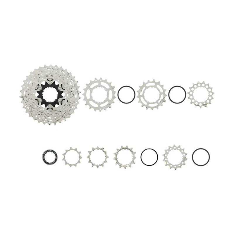 SHIMANO 105 12 سرعة كاسيت الطريق ضرس CS-R7101-12 11-34T كاسيت HG 12 سرعة لدراجة الطريق قطع غيار الدراجات الأصلية