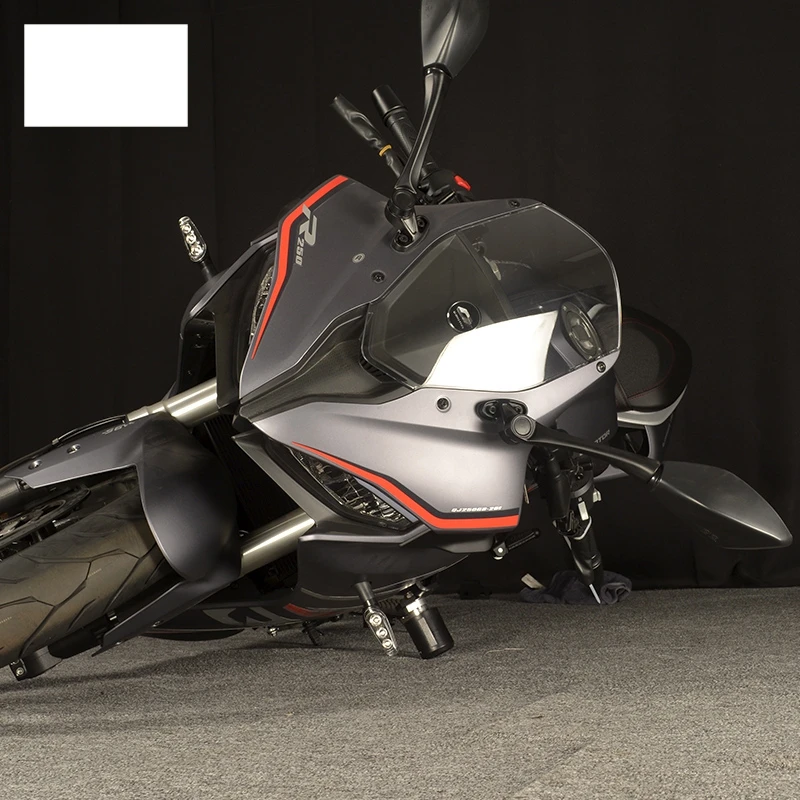 【Perfect fit】For QIMOTO Racing 250 Bumper Guard Athletic Bar 250mini Anti Drop Ball Stick Modification Accessories