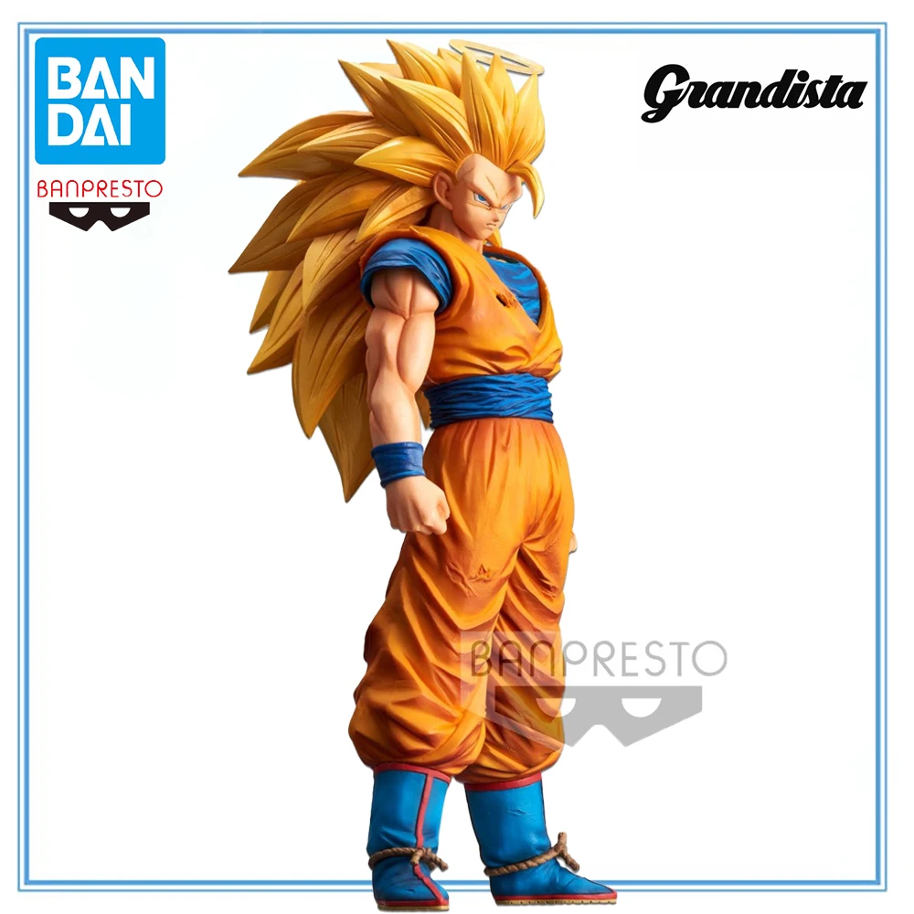 

100% Original in Stock Bandai Spirits Grandista Dragon Ball Z Son Goku SSJ3 Anime Figure Collection Series Model Toys