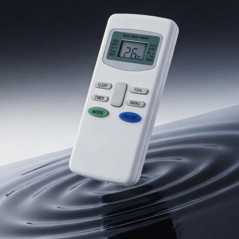 

ALLIMITY GYKQ-03 Replacement Remote Control Compatible with DeLonghi PACC100E 5515110411 PACC120E TCL A/C GYKQ-03 KFRD-35GW/BR K