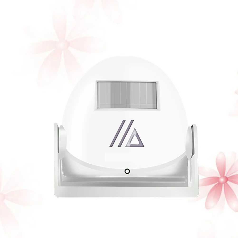 

Infrared Sensor Electronic Welcome Doorbell Smart Home White Modern House Door Bell Wireless Rechargeable with