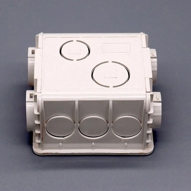 Avoir ประเภท86ตัดเปิด Cassette ไฟฟ้า Secret Stash Secret กล่อง Junction Box Cassette Hidden Stash กล่องติดตั้งสวิตช์ซ็อกเก็ต