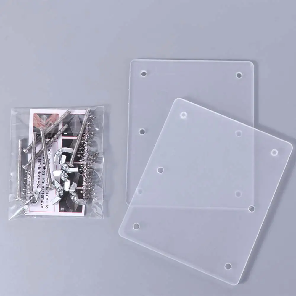 Flatten Tool Card Press Tool No Damage Stainless Steel Card Correcting Device Transparent Repairing Device