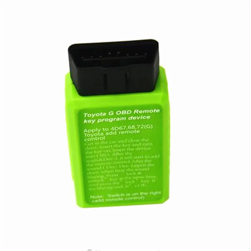 

OBD2 G and H Chip Key Programmer Tools Vehicle OBD Remote Device For Toyota 4D67/68/72 With Switch Add Transponder Via
