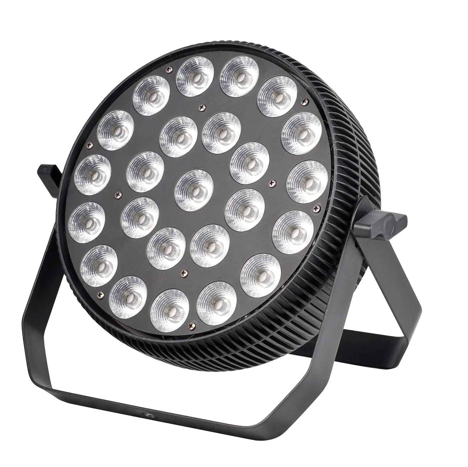 

4pcs led par dyed surface 24*10W rgbw 4in1 LED Flat Par DMX512 Background Light
