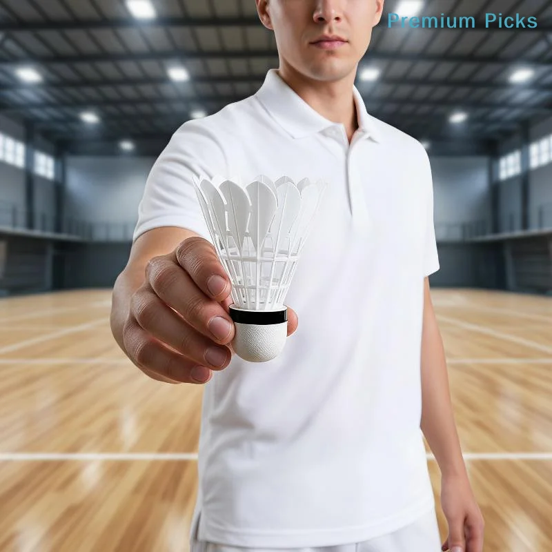 3/6/12 buah kok bulu tangkis p - Badminton Shuttlecock ulasan dan harga