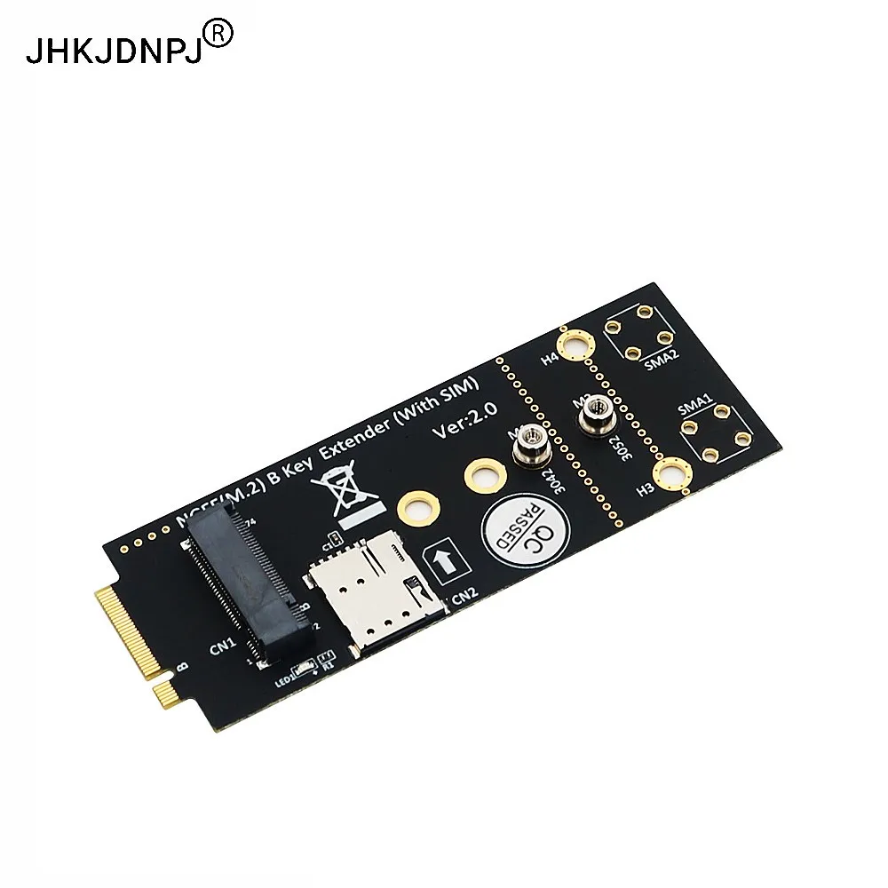 M.2(NGFF) Key B Adapter With SIM card for 3G/4G/5G Module