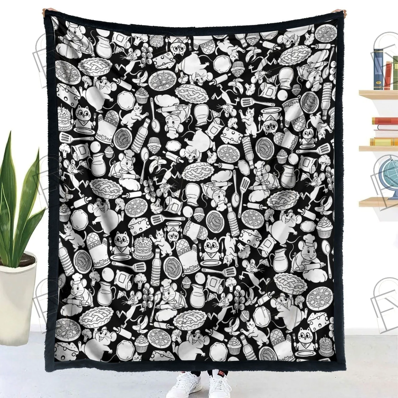 Fleece Blanket Throw Mystical Tarot Card Sun Moon Phase Dreamcatcher Witchy Boho Gothic Bedroom Home Decor